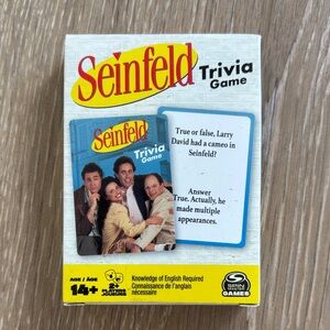 Seinfeld Trivia Game - Yellow and Blue